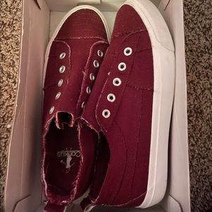 Red corky shoes! Never worn!